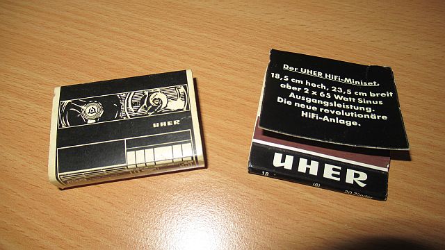 UHER-Werbematerial